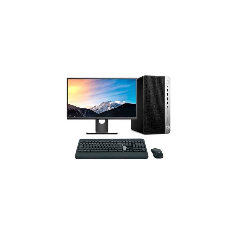 HP ProDesk 600 G4 MT Core i5 8500 3.0 GHz | LCD 23" | 16GB | 256 NVMe | TEC. Y RAT&Oacute;N INALAMBRICO | DP