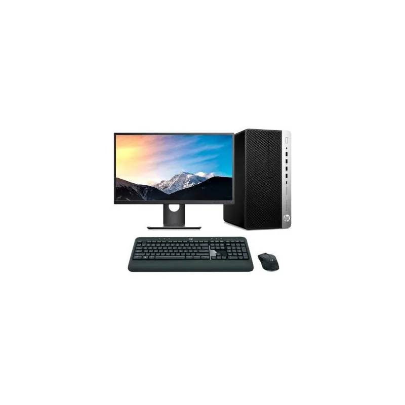 HP ProDesk 600 G4 MT Core i5 8500 3.0 GHz | LCD 23" | 16GB | 256 NVMe | TEC. Y RATÓN INALAMBRICO | DP