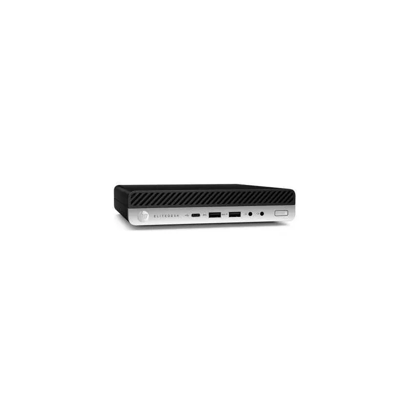 HP EliteDesk 800 G4 Mini PC Core i5 8500T 2.1 GHz | LCD | 16GB | 256 NVMe | TEC. Y RATON INALÁM. | WIN 11 PRO | DP
