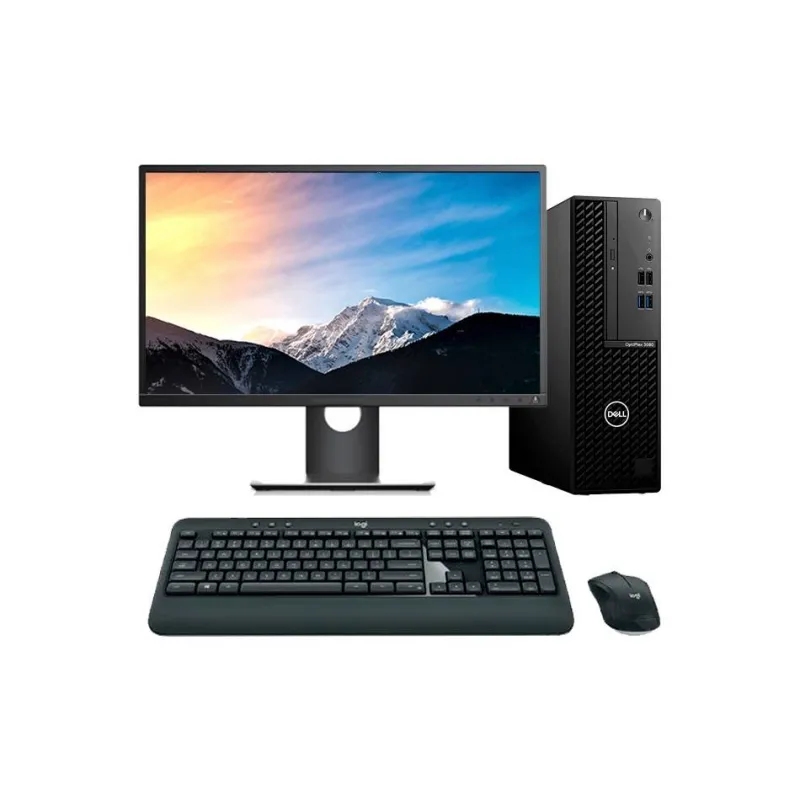 Dell OptiPlex 3080 SFF Core i5 10500 3.1 GHz | LCD | 16 GB | 256 NVMe | WIFI | TEC. Y RATÓN INALAMBRICO | WIN 11 | HDMI | DP