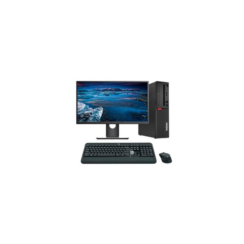 Lenovo ThinkCentre M920S SFF Core i5 8500 3.0 GHz | LCD | 16 GB | 256 NVMe | WIFI | TEC. Y RAT&Oacute;N INALAMBRICO | DP | VGA