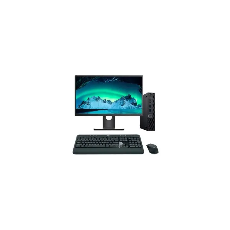 Dell OptiPlex 3070 Mini PC Core i5 9500T 2.2GHz | LCD | 16GB | 256NVMe | WIFI | TEC. Y RATÓN INALÁM. | HDMI | DP