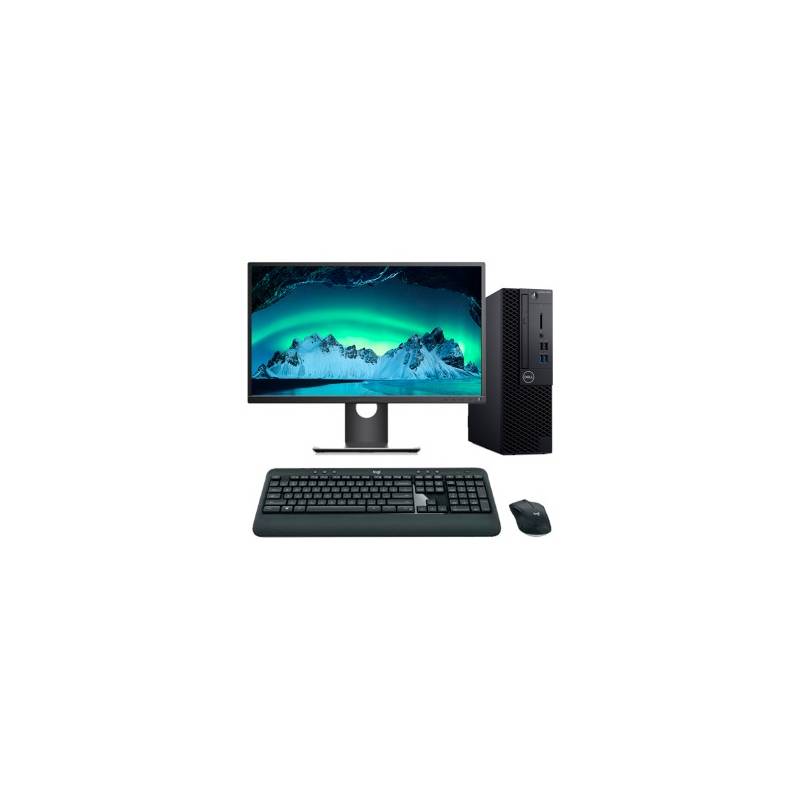 Dell OptiPlex 3070 SFF Core i5 9500 3.0 GHz | LCD | 16 GB | 256 NVMe | WIFI | TEC. Y RAT&Oacute;N INALAMBRICO | HDMI | DP