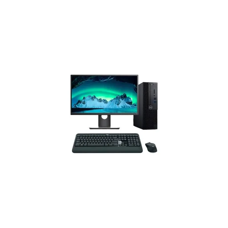 Dell OptiPlex 3070 SFF Core i5 9500 3.0 GHz | LCD | 16 GB | 256 NVMe | WIFI | TEC. Y RATÓN INALAMBRICO | HDMI | DP