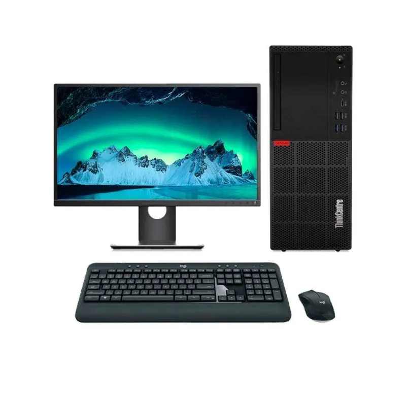 Lenovo Thinkcentre M720T MT Core i7 8700 3.2 GHz | LCD | 16 GB | 240 SSD| WIFI | TEC. Y RATÓN INALAMBRICO | WIN 11 | DP | VGA