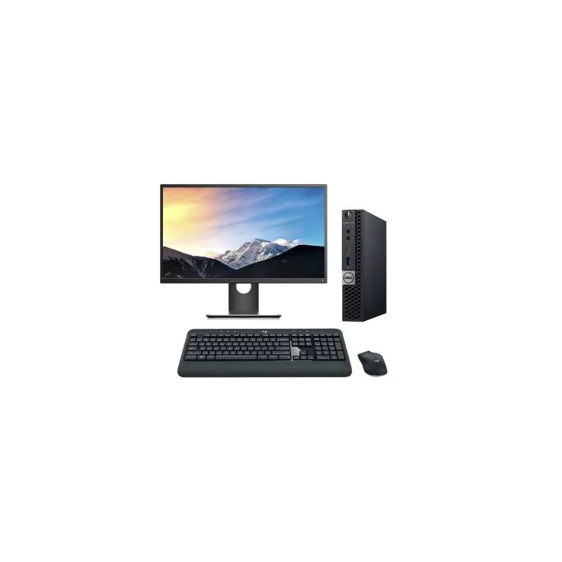 Dell OptiPlex 5060 Micro + Monitor | i7-8700 16GB 256GB NVMe W11