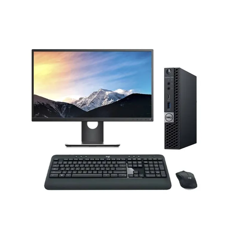 Dell OptiPlex 5060 Micro + Monitor | i7-8700 16GB 256GB NVMe W11