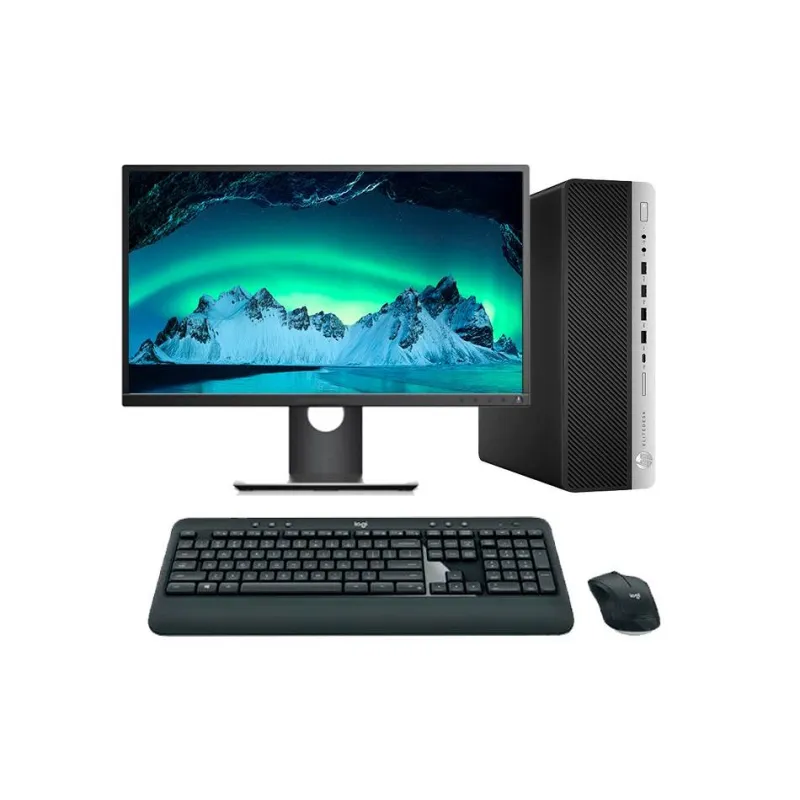 HP ProDesk 400 G5 SFF + Monitor | i7-8700 16GB 256GB NVMe W11