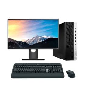HP ProDesk 400 G6 SFF + Monitor | i7-9700 16GB 256GB NVMe W11