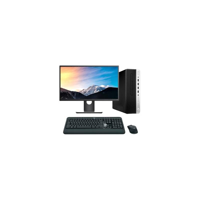 HP ProDesk 400 G6 SFF + Monitor | i7-9700 16GB 256GB NVMe W11