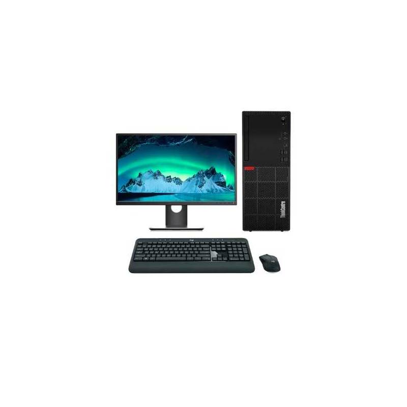 Lenovo ThinkCentre M720t MT + Monitor | i7-9700 16GB 240 SSD W11