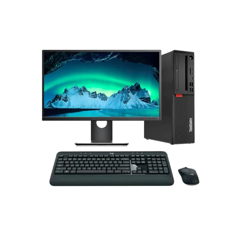 Lenovo ThinkCentre M920s SFF + Monitor | i7-9700 16GB 256GB NVMe