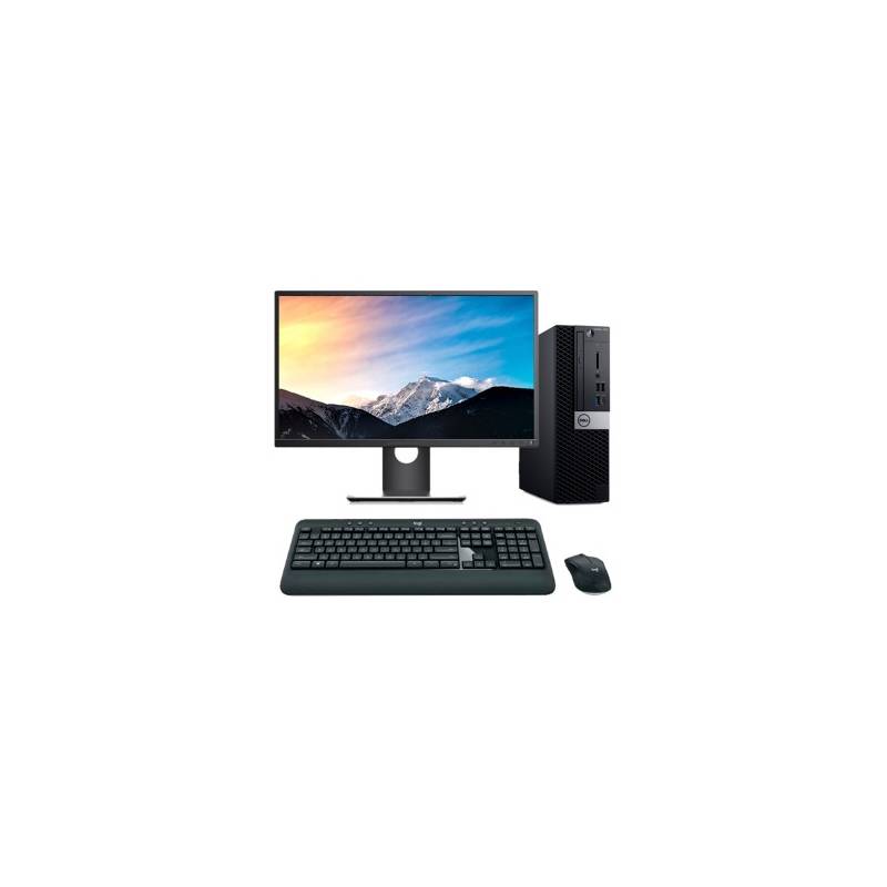 Dell OptiPlex 5070 SFF + Monitor | i7-9700 16GB 256GB NVMe W11
