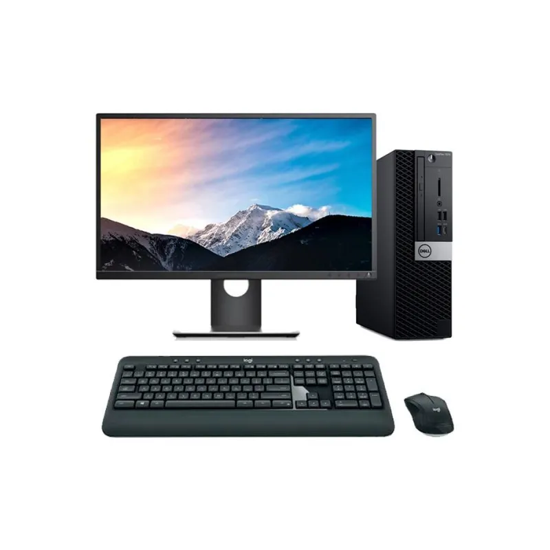 Dell OptiPlex 5070 SFF + Monitor | i7-9700 16GB 256GB NVMe W11