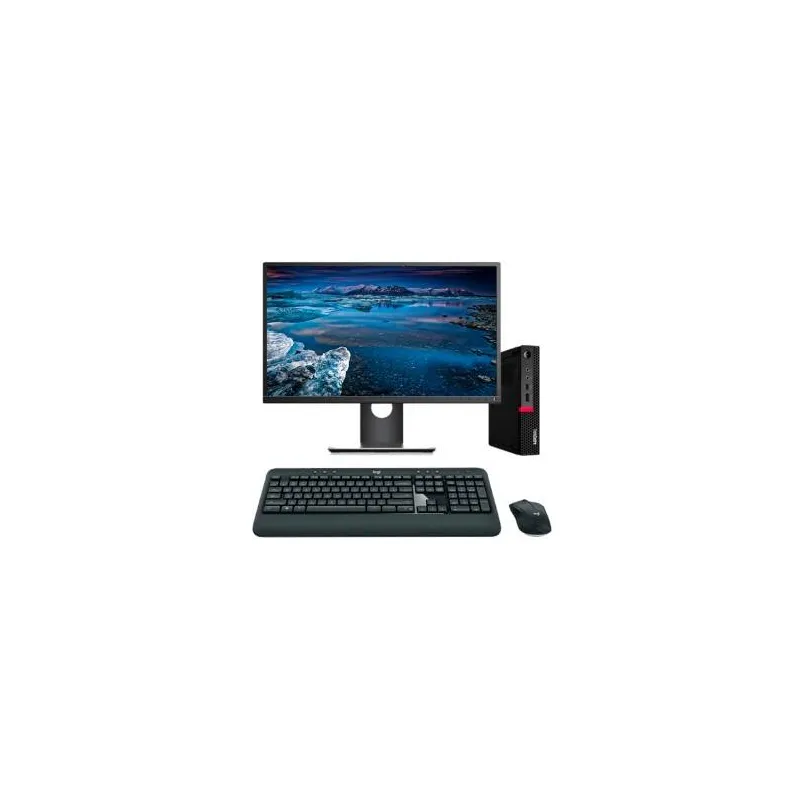 Lenovo ThinkCentre M920q Tiny + Monitor | i7-9700 16GB 256GB NVMe