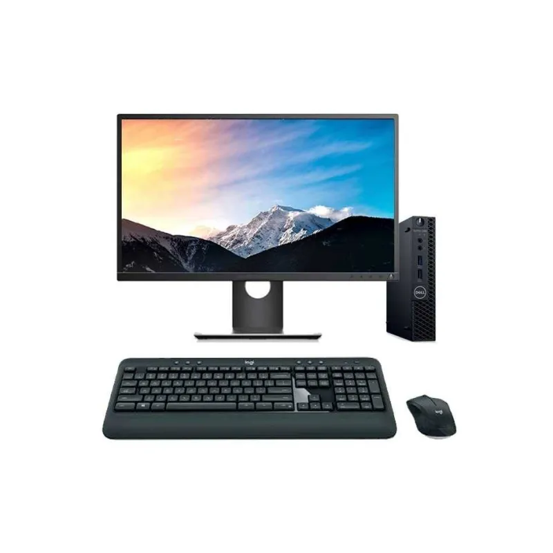 Dell OptiPlex 5060 Micro + Monitor | i5-8500 16GB 256GB NVMe W11