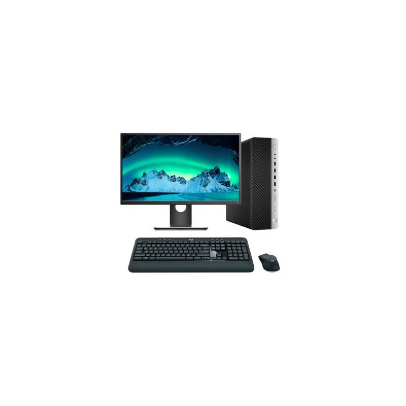HP ProDesk 400 G6 SFF + Monitor | i7-8700 16GB 256GB NVMe W11