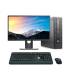 HP EliteDesk 800 G1 SFF + Monitor | i5-4570 16GB 240GB SSD W10