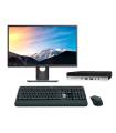 HP EliteDesk 800 G3 Mini + Monitor | i5-7500T 16GB 240GB SSD W10