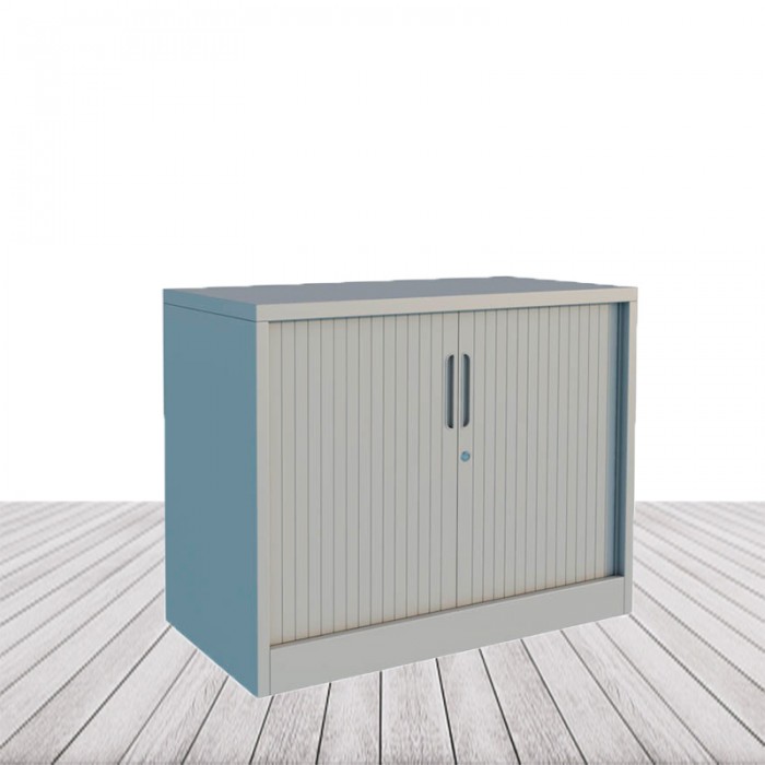 Armario Metálico bajo Austin puertas de persiana de Euromof. vista 3