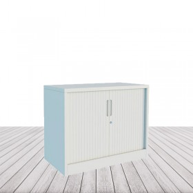 Armario Metálico bajo Austin puertas de persiana de Euromof. vista 2