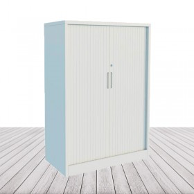 Armario Metálico Medio Austin puertas de persiana de Euromof. vista 2