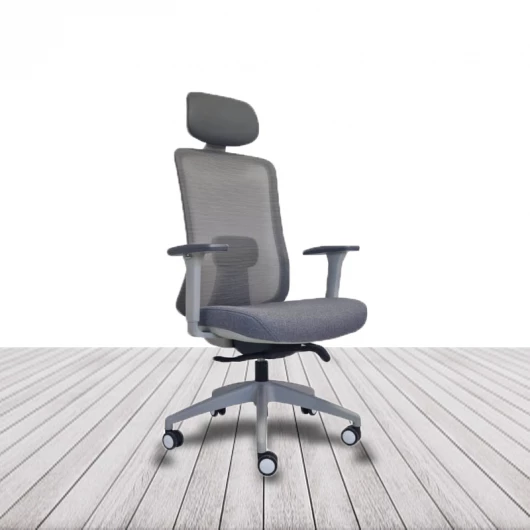 Silla LANDO GREY con cabezal de Vincolo. vista 2