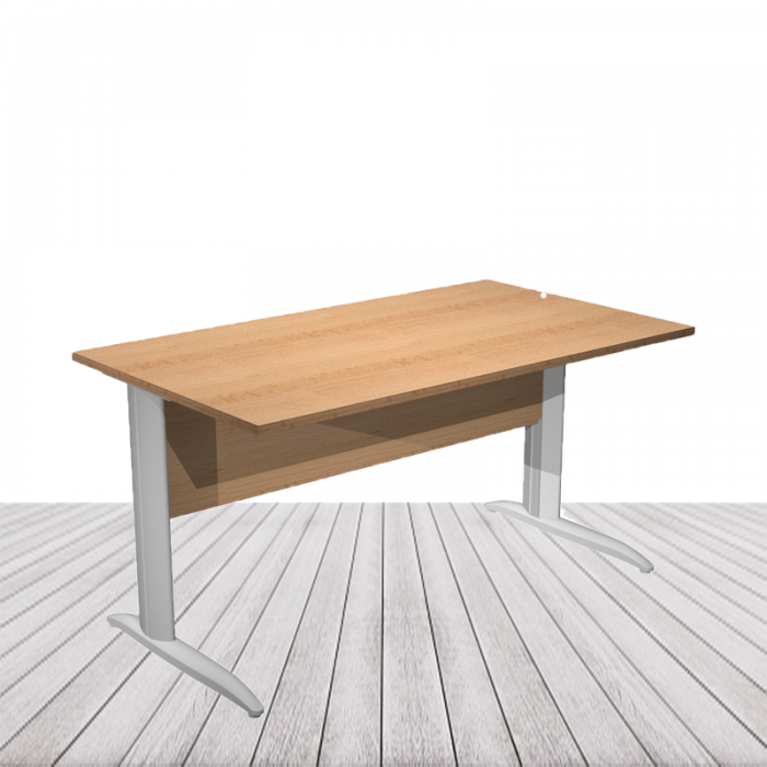 Mesa Modelo Presto pata en T metálica de Artexport. vista 5