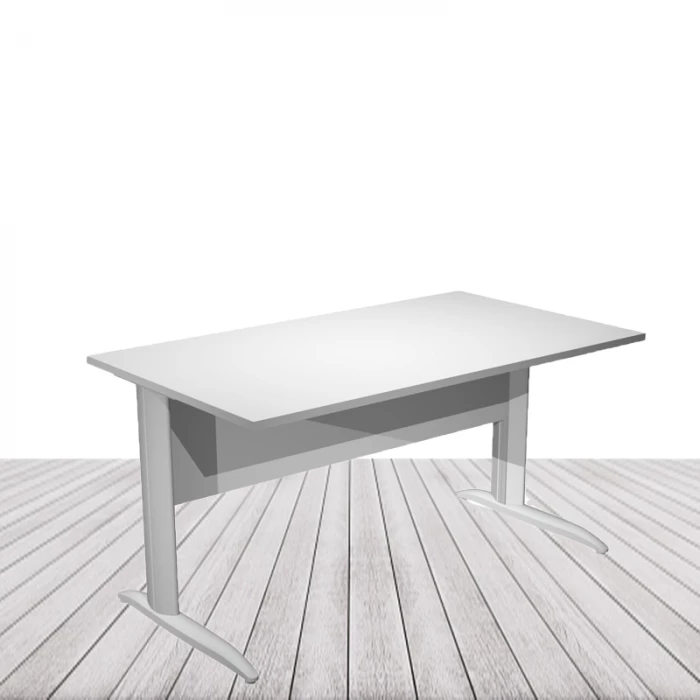 Mesa Modelo Presto pata en T metálica de Artexport. vista 3