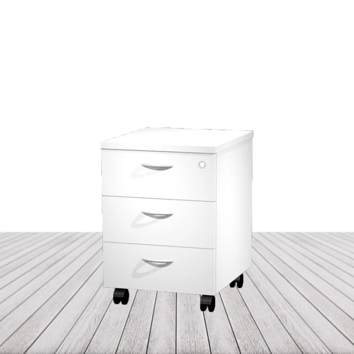 Cajonera 3 cajones con ruedas Presto de Artexport. vista 3