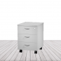 Cajonera 3 cajones con ruedas Presto de Artexport. vista 4