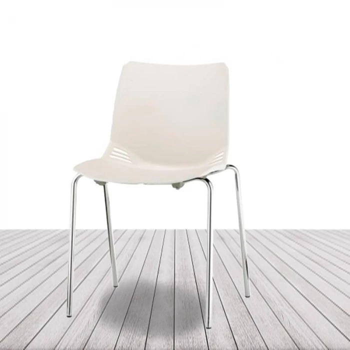 Silla Confidente VINCOLO Mod. OWEN sin brazos vista 3