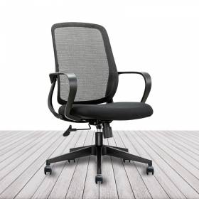 Silla Operativa VINCOLO Mod. CIRCLE NEGRO vista 2