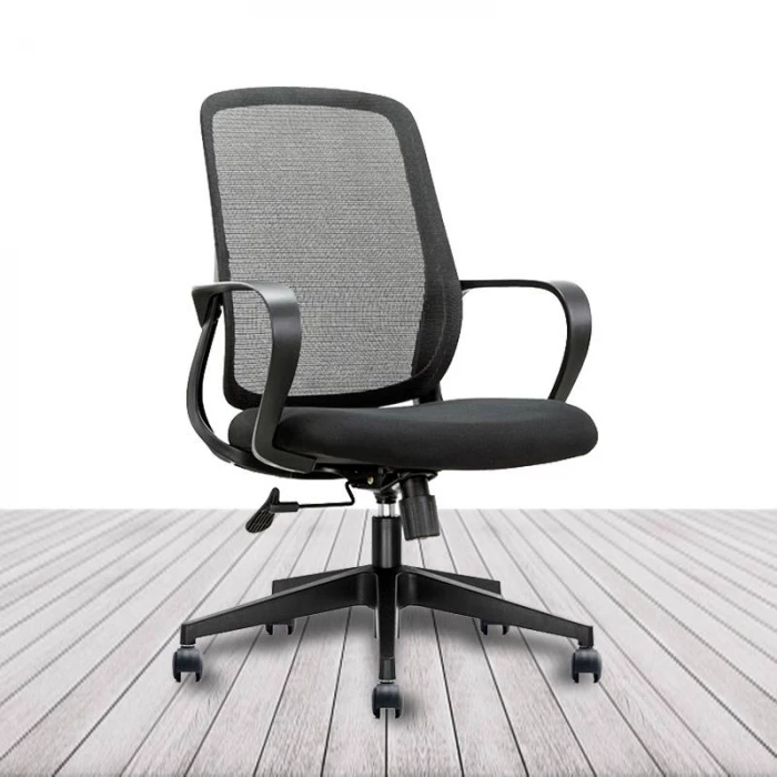 Silla Operativa VINCOLO Mod. CIRCLE NEGRO vista 2