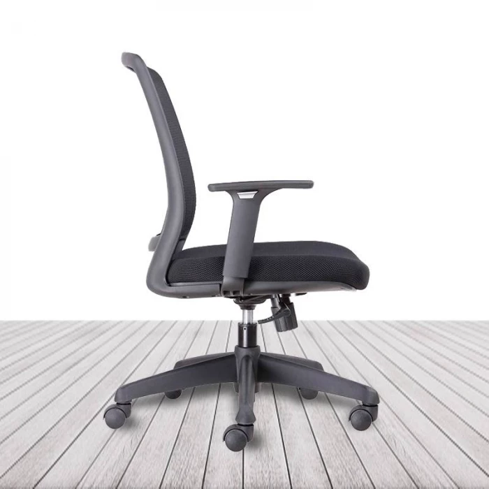 Silla Operativa VINCOLO Mod. LUNA NEGRO vista 4