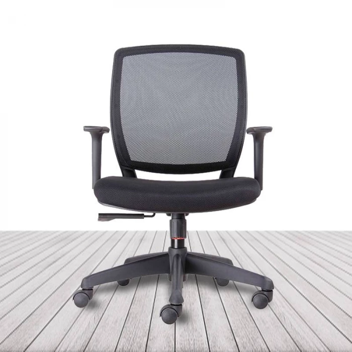 Silla Operativa VINCOLO Mod. LUNA NEGRO vista 3