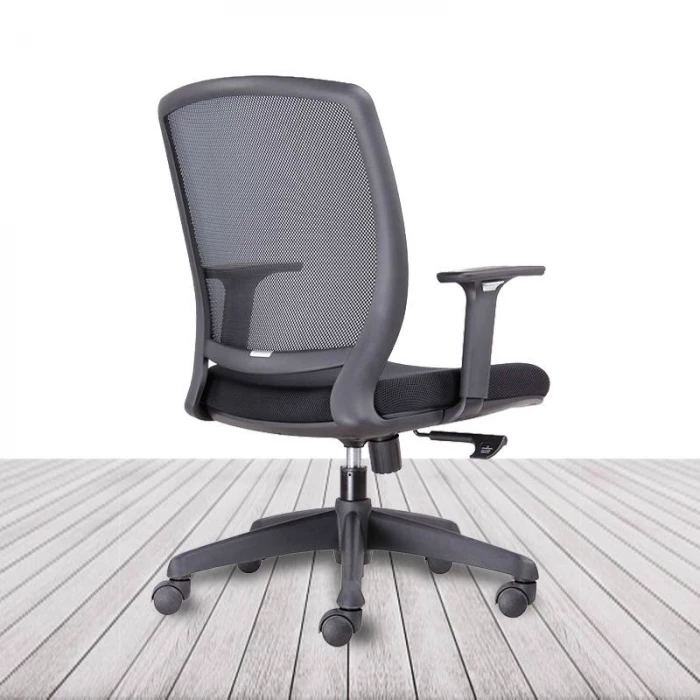 Silla Operativa VINCOLO Mod. LUNA NEGRO vista 5