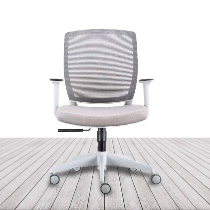 Silla Operativa VINCOLO Mod. LUNA GRIS vista 3