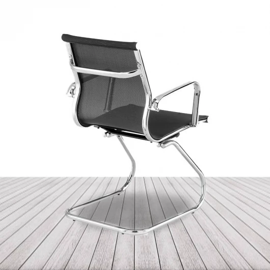 Silla confidente BERLÍN de EUROMOF. Respaldo malla vista 5