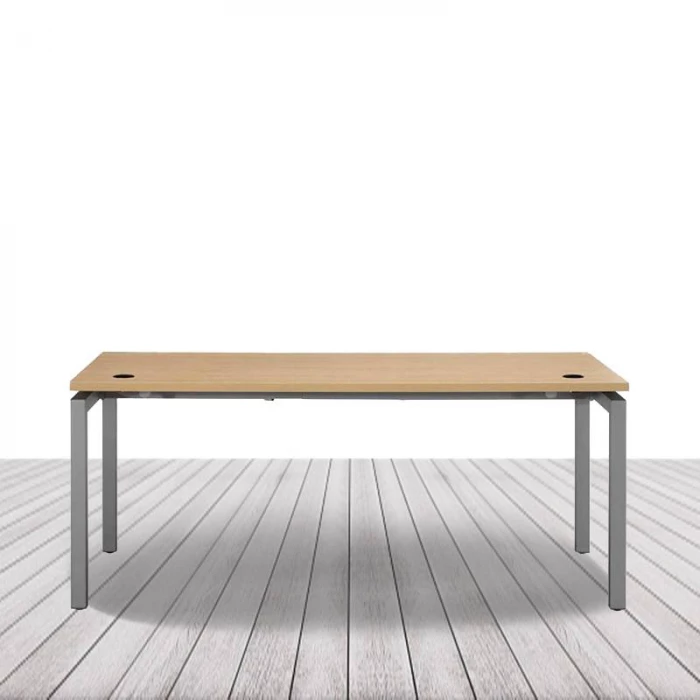 Mesa Euro 5000 de Euromof Fondo 60 con Estructura Metálica. Varios acabados. vista 2