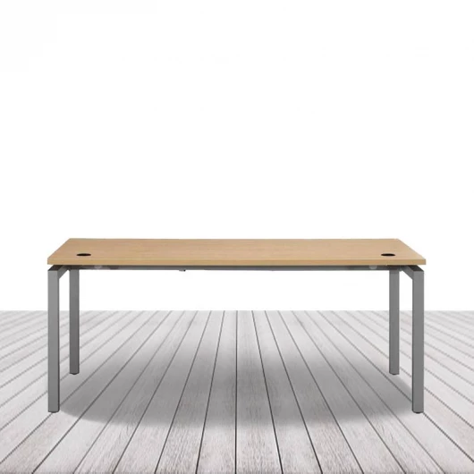Mesa Euro 5000 de Euromof Fondo 60 con Estructura Metálica. Varios acabados. vista 2