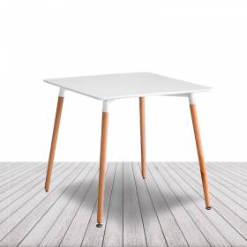 Mesa de Reunión MINSK de EUROMOF estilo Nórdico vista 2