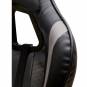Silla Gaming MAGNUM de EUROMOF. Ecopiel negra. vista 6