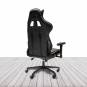 Silla Gaming MAGNUM de EUROMOF. Ecopiel negra. vista 5
