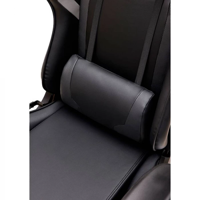 Silla Gaming MAGNUM de EUROMOF. Ecopiel negra. vista 7