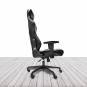 Silla Gaming MAGNUM de EUROMOF. Ecopiel negra. vista 4