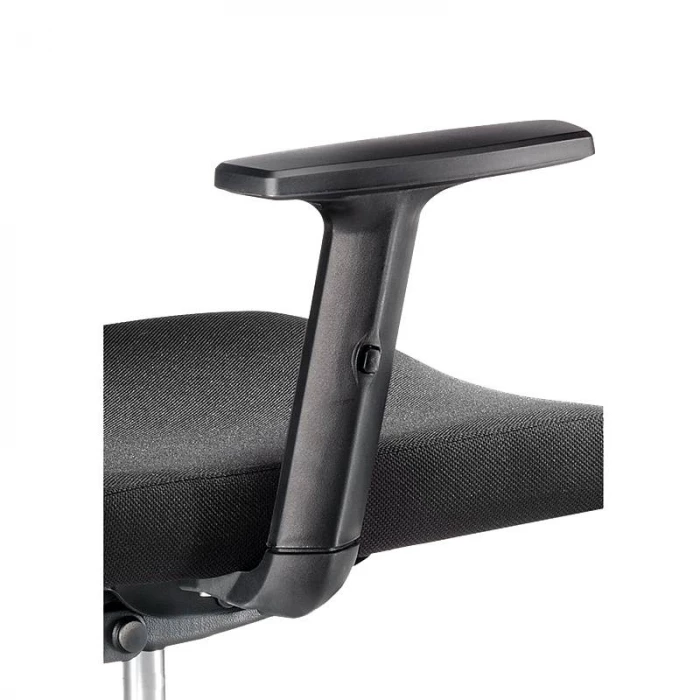 Silla Operativa SOFIA de EUROMOF. Cabecero regulable color Negro vista 5