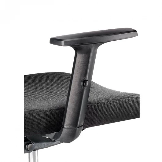Silla Operativa SOFIA de EUROMOF. Cabecero regulable color Negro vista 5