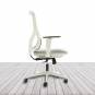 Silla Operativa NANTES de EUROMOF. Color Blanco y Gris. vista 4