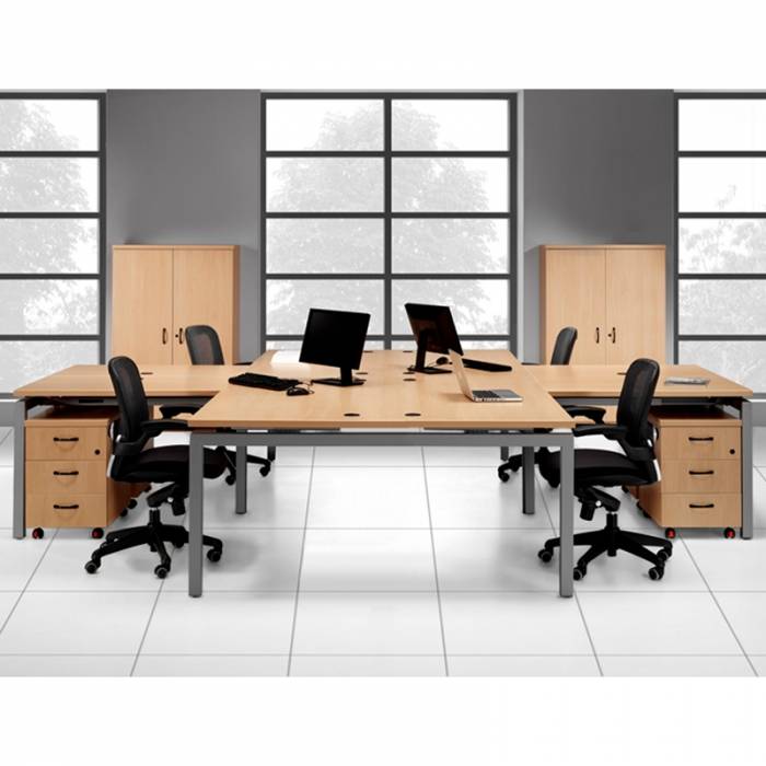 Mesa Multipuesto EURO 5000 de EUROMOF. Fondo 60 vista 3